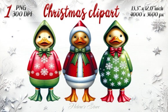 Download Christmas Cute Rubber Duck Clipart - Rubber duck clipart Collection